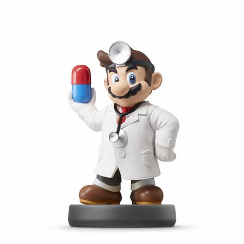Boneco Amiibo Dr. Mario - Wii U