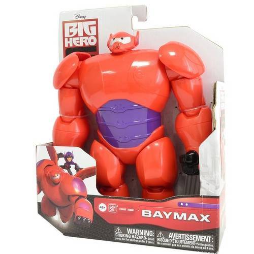 Boneco Articulado Baymax -27 Cm- Big Hero 6 Disney