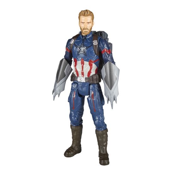 Boneco Capitão América Avengers Infinity War - Titan Hero Power Fx