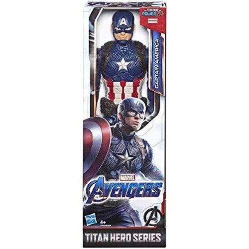Boneco Capitão América Titan Hero Series Avengers E3919 - HASBRO