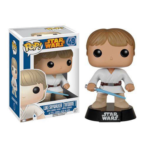 Boneco Colecionável Funko Pop! Star Wars: Tatooine Luke