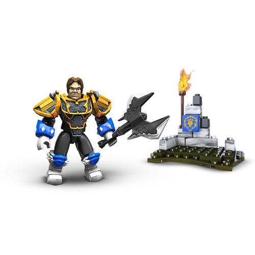 Boneco Colton - World Of Warcraft - Mega Bloks 28Pcs - Heroi