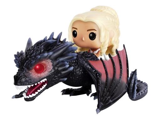 Boneco Daenerys & Dragon - Game Of Thrones - Pop! Rides 15 - Funko