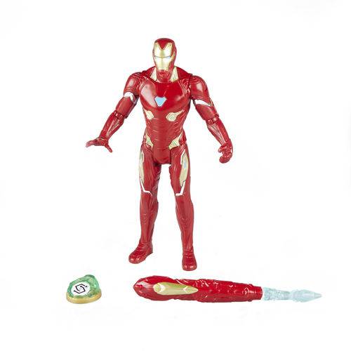 Boneco de Ação com Joia - 20 Cm - Disney - Marvel - Avengers - Guerra Infinita - Iron Man - Hasbro