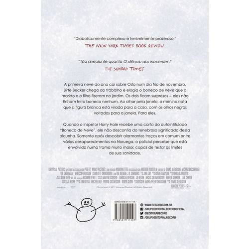 Boneco de Neve (capa do Filme) - 1ª Ed.
