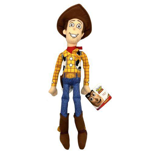 Boneco de Pelúcia Cowboy Woody Toy Story Disney - Long Jump