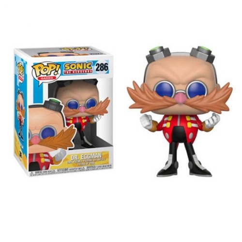 Boneco Dr. Eggman - Sonic Hedgehog - Pop! Games 285 - Funko
