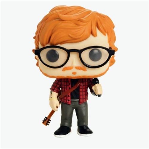 Boneco Ed Sheeran Pop! Rocks 76 - Funko - Minimundi.com.br