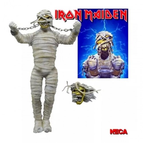Boneco Eddie Mummy World Slavery Tour Banda Iron Maiden Neca
