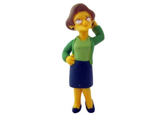 Boneco Edna Krabappel - The Simpsons - Multikids 1950040