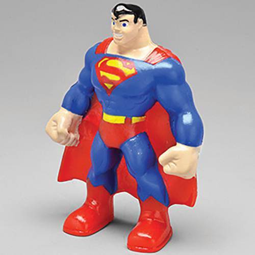 Boneco em Vinil Mordedor Super Friends - Superman