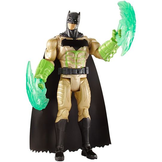 Boneco Figura 15 Cm Batman com Equipamento Kryptonita - DC Heroes