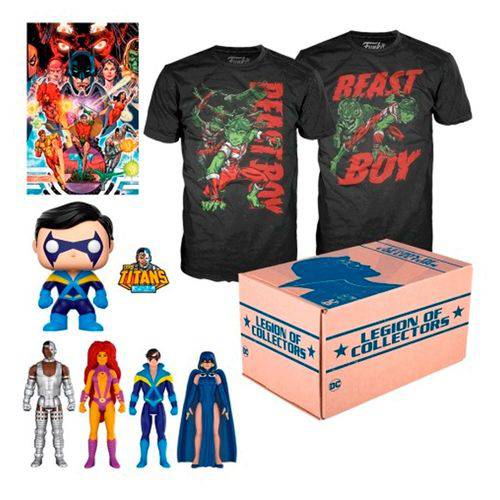 Boneco Funko Box Collectors Teen Titans **large**