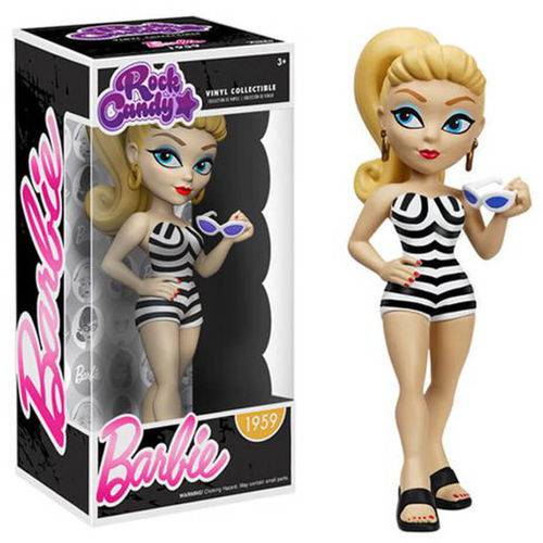 Boneco Funko Rock Candy Barbie - Swimsuit 1959