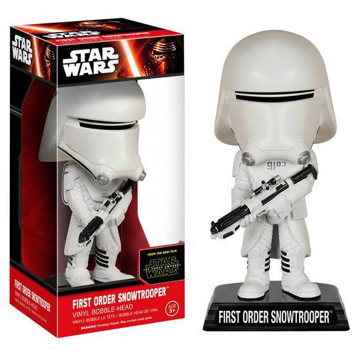 Boneco Funko Wacky Wobbler Star Wars - First Order Snowtrooper
