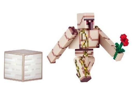 Boneco Golem de Ferro - Minecraft - Multikids