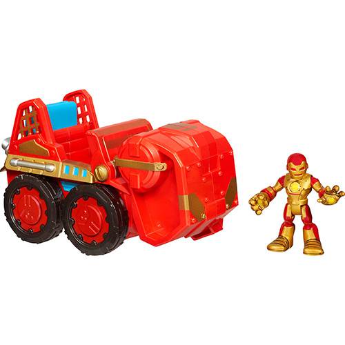 Boneco Homem de Ferro com Veículo A4356 - Hasbro
