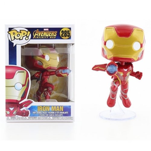 Boneco Iron Man Avengers Infinity War Pop! Marvel 285 Funko