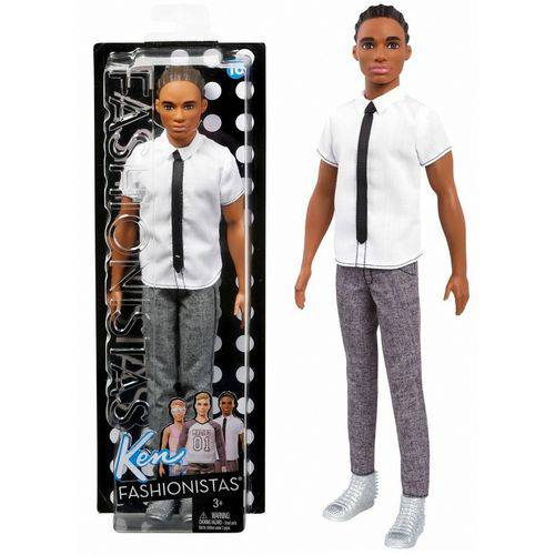 Boneco Ken Negro Cabelo Dread Namorado da Barbie Mattel