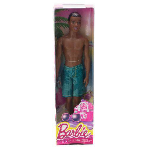Boneco Ken Steven Praia Bermuda Verde - Mattel