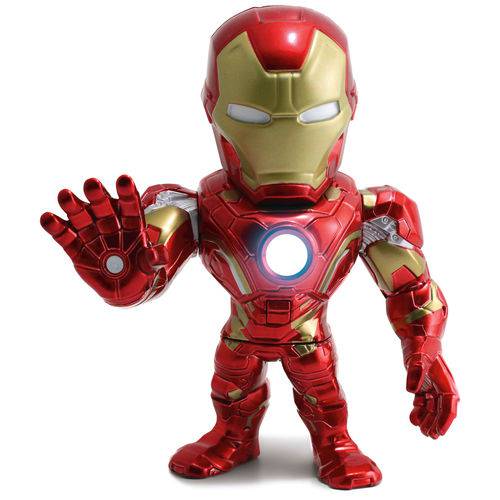 Boneco Metal DTC 15 Cm - Homem de Ferro - Avengers