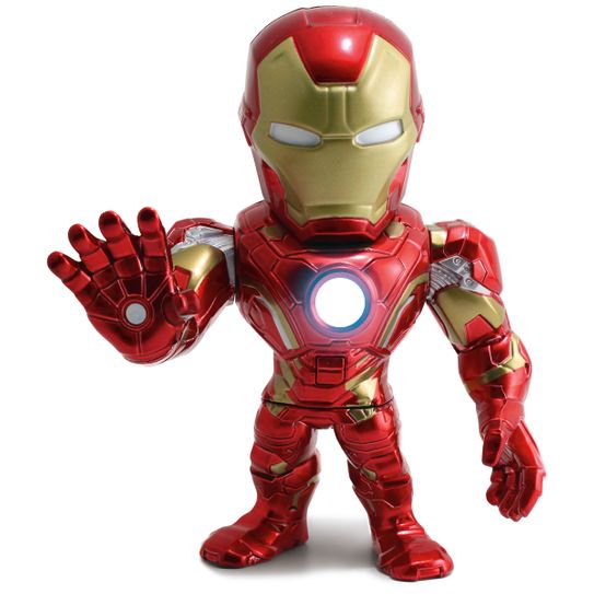 Boneco Metal DTC 15 Cm - Homem de Ferro - Avengers