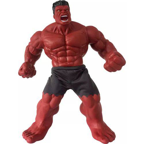 Boneco Mimo Revolution Marvel Vingadores - Gigante 45 Cm de Altura - Hulk Vermelho