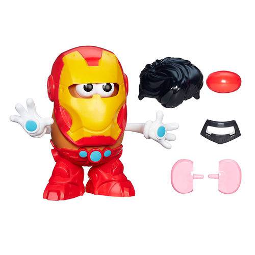 Boneco Mr Potato Head Clássico - Marvel Homem de Ferro - Playskool - Hasbro - Disney