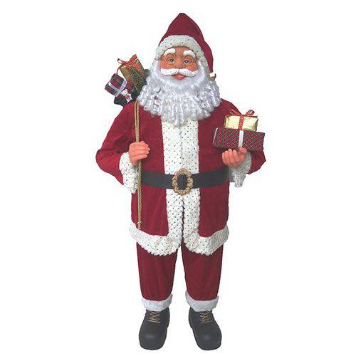 Boneco Papai Noel 30cm Tradicional Decoração Natal