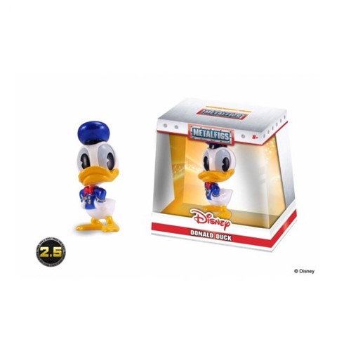 Boneco Pato Donald Disney Metalfigs 2.5'' 6cm Jada Toys