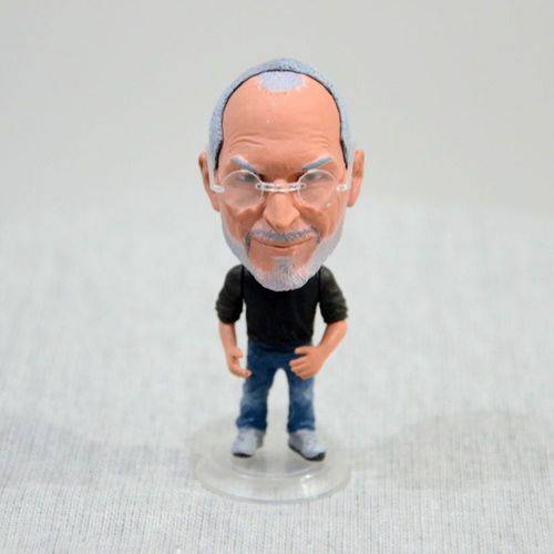 Boneco Personagem Steve Jobs Apple Coleção Miniatura