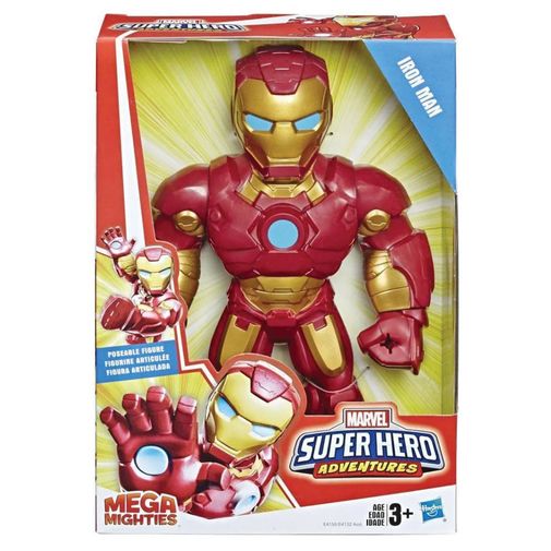 Boneco Playskool Super Hero Adventures Mega Mighties - Homem de Ferro - Hasbro