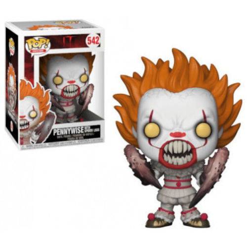 Boneco Pop It Pennywise With Spider Legs 542