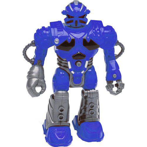 Boneco Robô - 13 Cm - Tecno Xr-s - Azul - Dtc