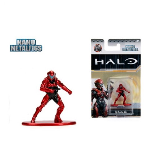 Boneco Spartan Vale MS6 Halo Nano Metalfigs Jada Toys