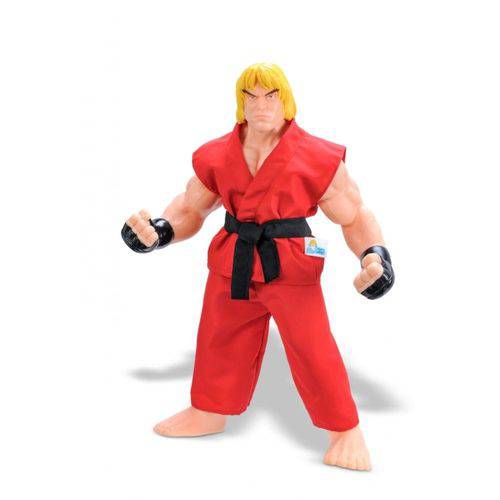 Boneco Street Fighter Ken 48cm Brinquedos Anjo