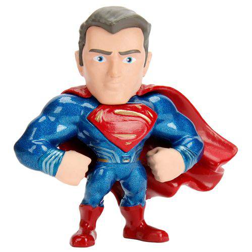 Boneco Super Homem Liga Dc Comics 6 Cm Metals Die Cast Jada Toys