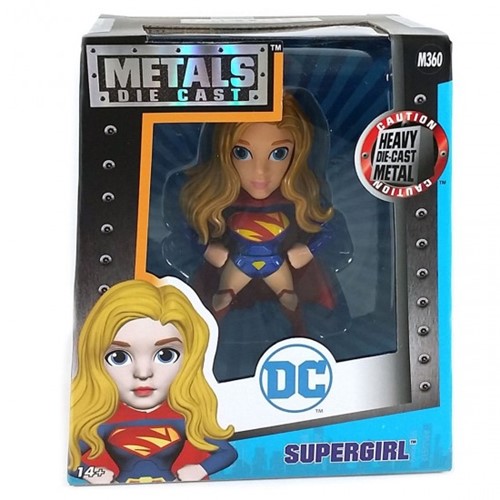 Boneco Supergirl DC Metals Die Cast Jada Toys Minimundi.com.br