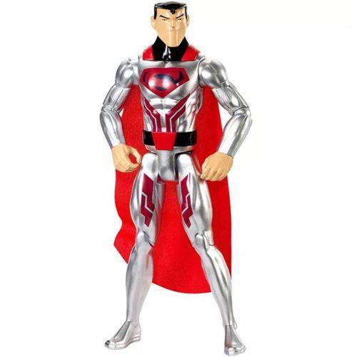 Boneco Superman Cinza Liga da Justiça 30cm - FFX34 - Mattel