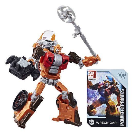 Boneco Transformers Generations Power Prime Wreck-Gar - Hasbro