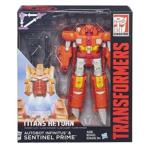 Boneco Transformers Generations Voyager Return Autobot e Sentinel Prime Hasbro B7769/ 6459 11707