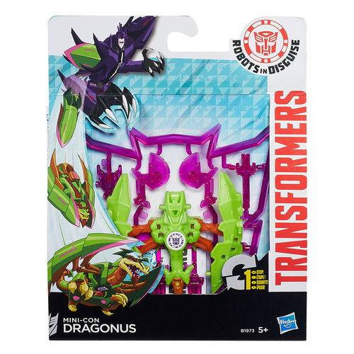 Boneco Transformers - Mini-Con - Robots In Disguise - Dragonus - Hasbro