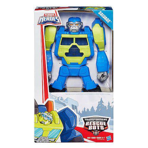 Boneco Transformers Rescue Bots Salvage Hasbro A8303 9351