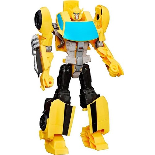 Boneco Transformes Generations Cyber Hasbro Bumblebee Amarelo