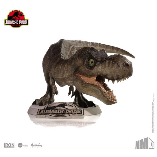 Boneco Tyrannosaurus Rex Mini Co - Jurassic Park - Iron Studios