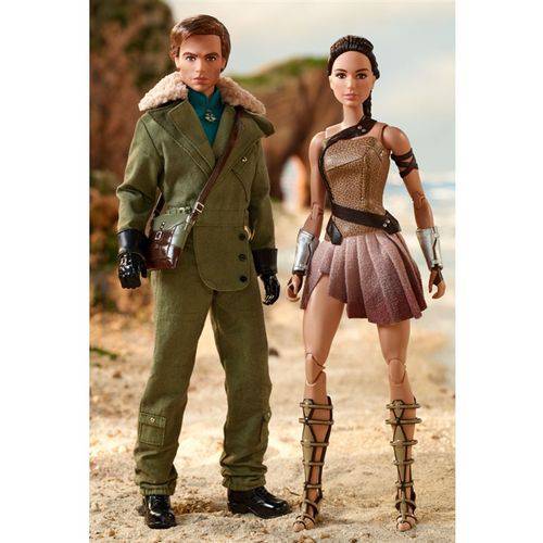 Bonecos Barbie e Ken Wonder Woman Paradise Island Giftset - Mattel