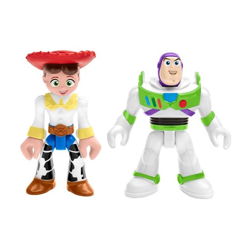 Bonecos Basicos - Imaginext - Toy Sotry - Jessie e Buzz Lightyear