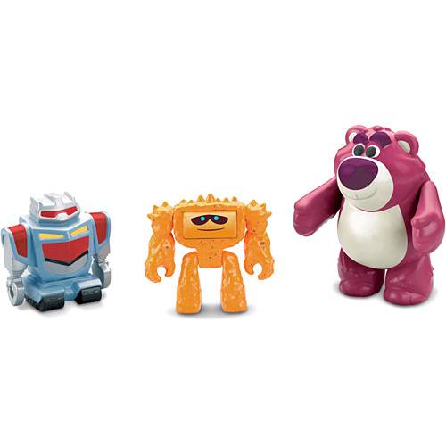 Bonecos Imaginext Toy Story 3 Coisa, Sparky & Lotso - Mattel