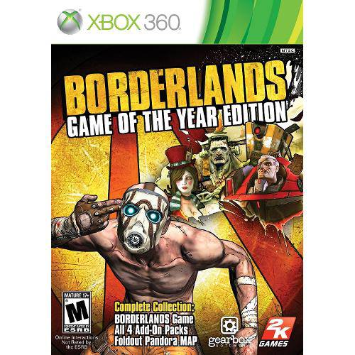 Borderlands: Game Of The Year Edition - Xbox 360