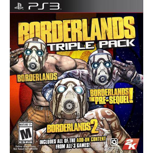 Borderlands Triple Pack - Ps3